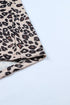 Leopard Plus Size Active Leopard Print Hoodie
